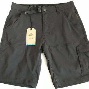 Prana Zion Shorts 10" Charcoal 32" x 10"